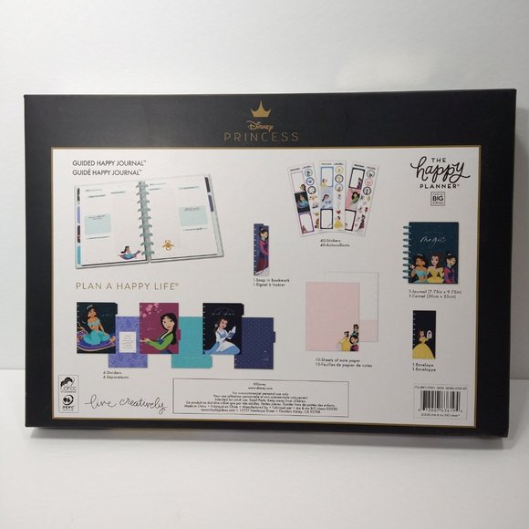 The Happy Planner Disney Princesses Guided Journal - Picture 4 of 4